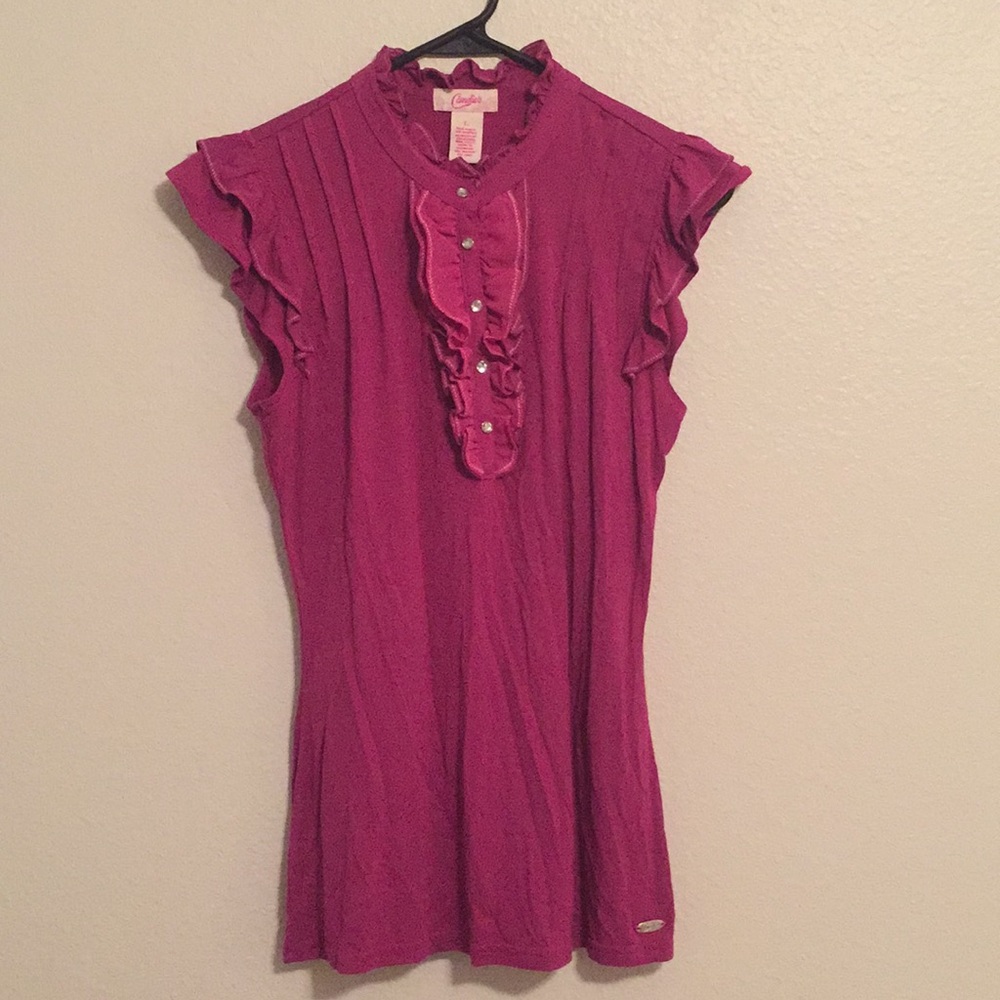 Sleeveless blouse